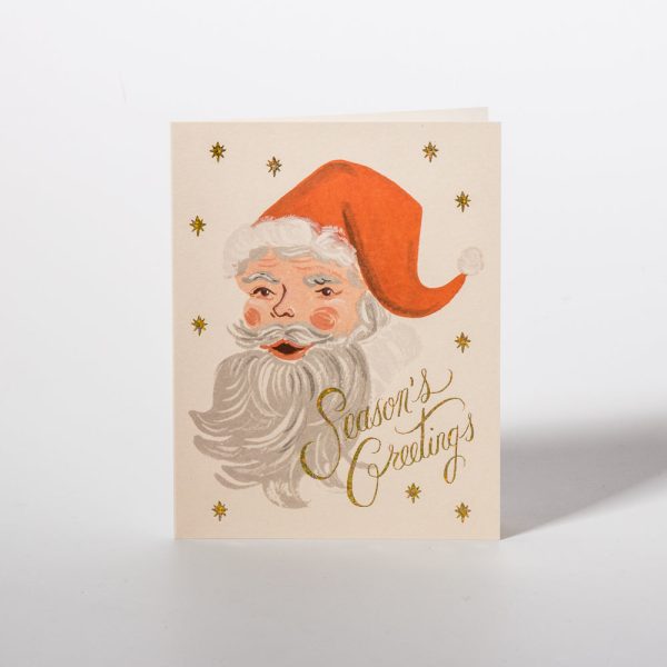Greetings from Santa Grußkarte Online