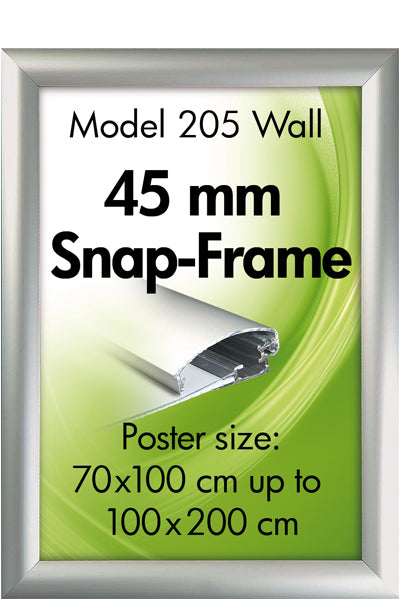 Poster-Klapprahmen Rondo – Silber Online-Schn?ppchen