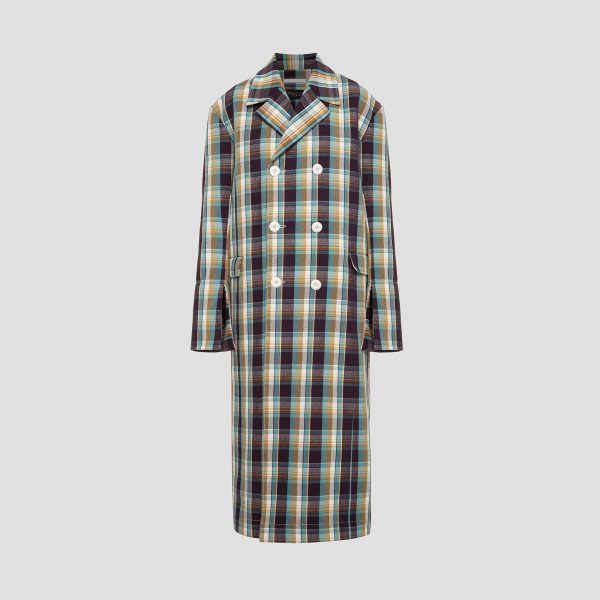 DOUBLE-BREASTED RELAXED OVERCOAT Angebot