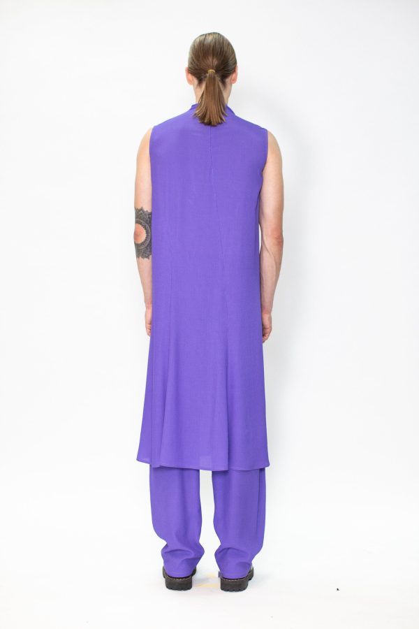 MIDI DRESS WITH ASYMMETRICAL GORE SKIRT Angebot – Bild 5