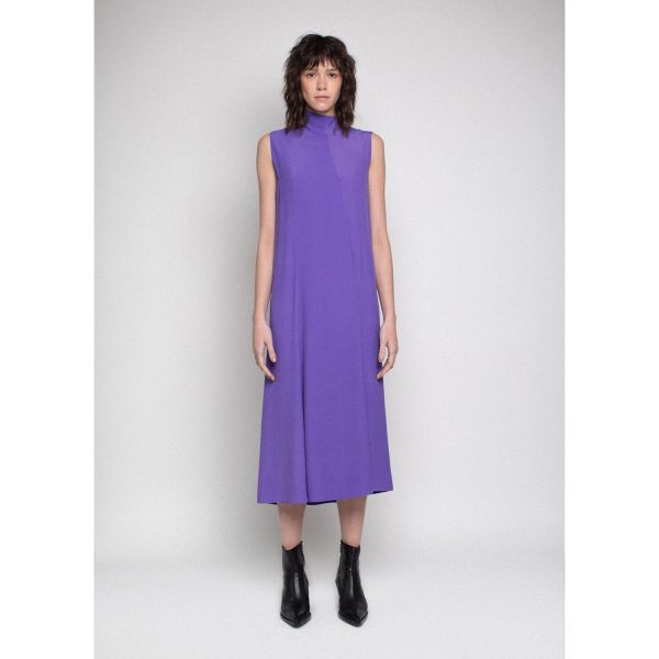 MIDI DRESS WITH ASYMMETRICAL GORE SKIRT Angebot – Bild 2
